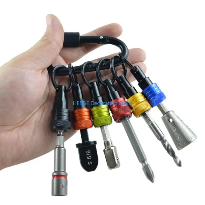 B0KC 6PCS 1/4inch hình lục giác Shanks Bit Bit Bit Set Bit Bit Bit Get