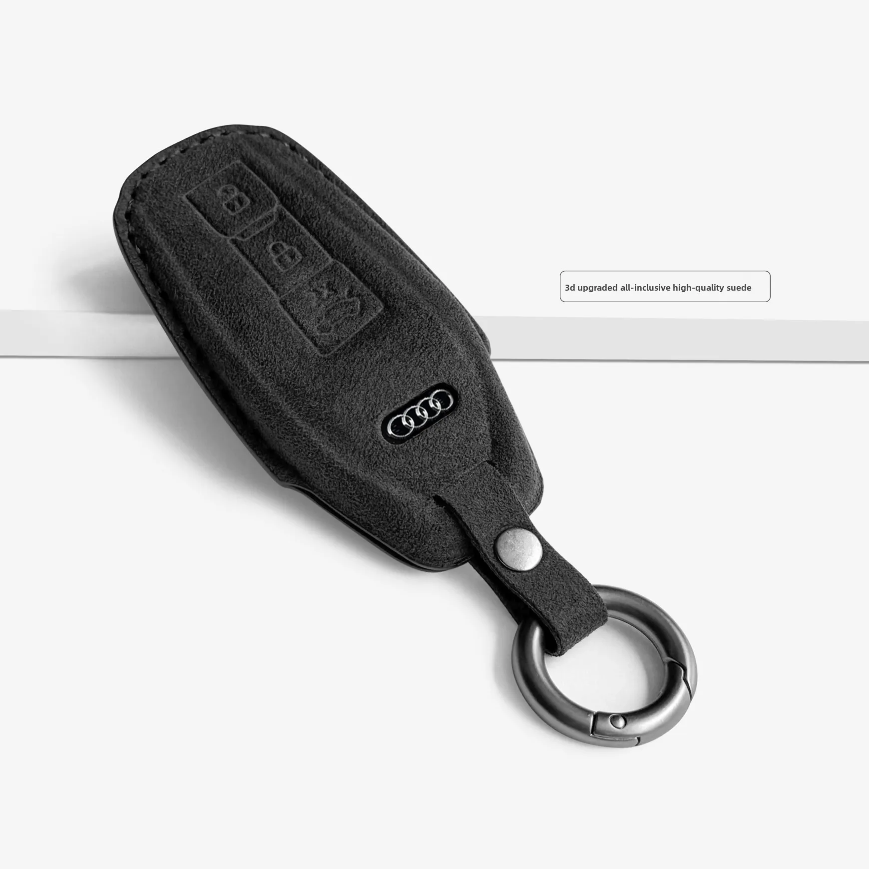 

Чехол для ключей от автомобиля, чехол для Audi A5L 2025 A5 A6L A6 Etron Q6L, автомобильный Стайлинг, брелок для ключей, держатель для брелока, сумка, аксессуары