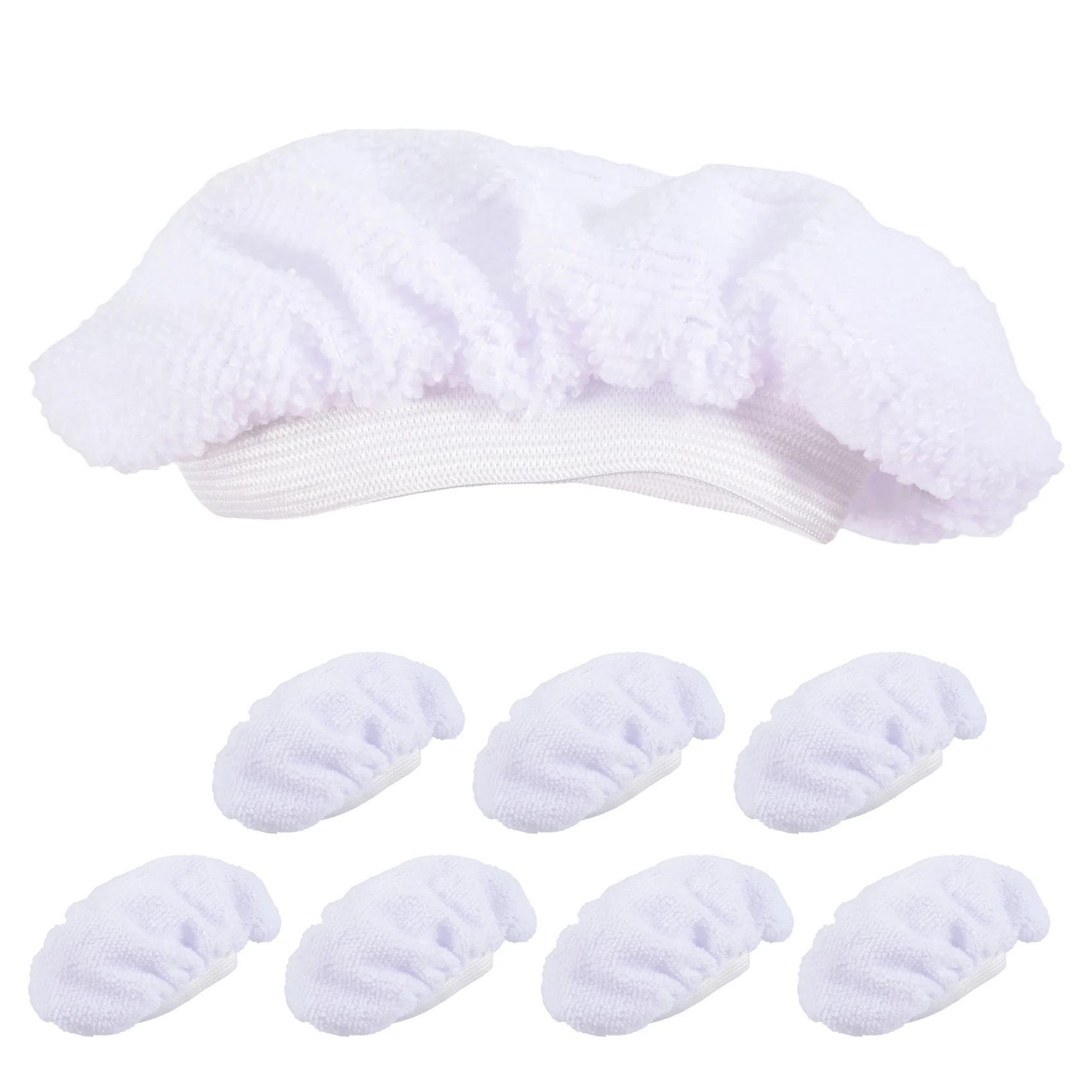 8 Pack Steam Mop Pads For Handheld Steam Cleaner,For Bissell Steam Shot, Wagner, Pursteam,Mcculloch,Dupray,Comforday-A46I