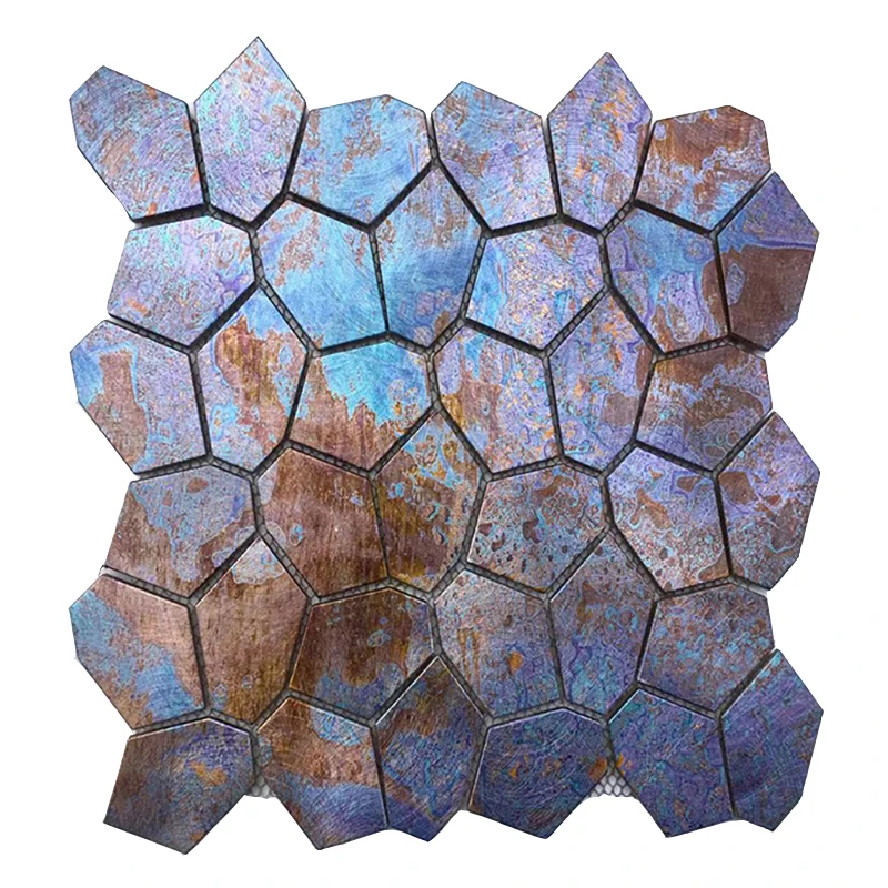 Metal Mosaic Wall Panel Interior Decoration Building Material New Design