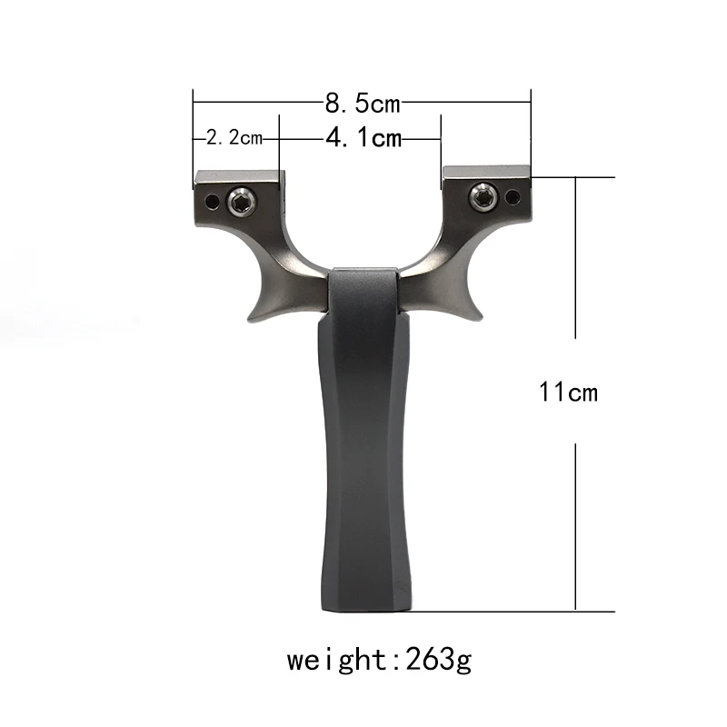 Imagem -06 - Material de Liga de Alumínio Estilingue Arco Cabeça Caça ao ar Livre Portátil Catapulta Estilingue de Alta Qualidade de Alta Qualidade Aço Inoxidável