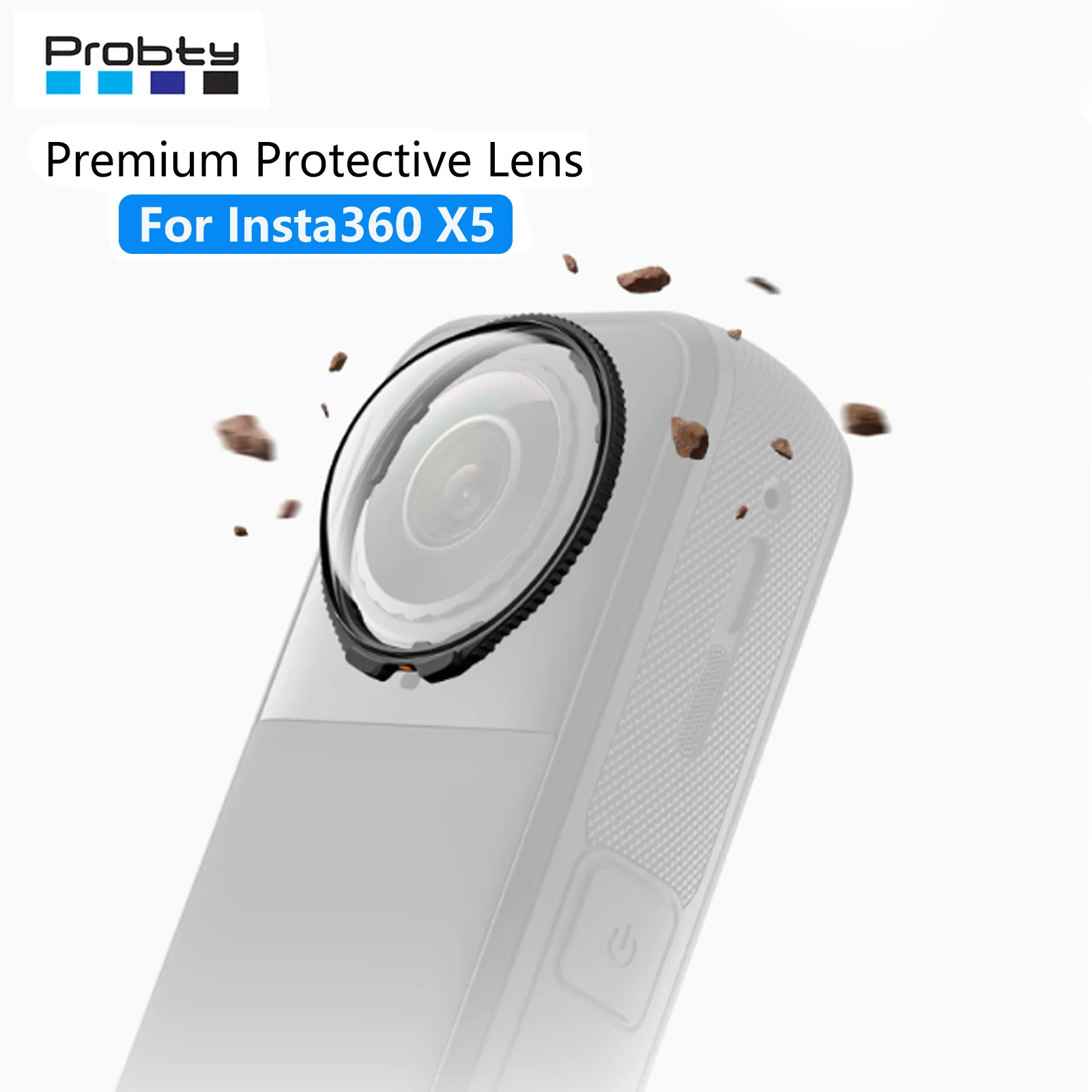 

Премиум-защита объектива для Insta360 X5, защитная пленка для объектива камеры из оптического стекла для Insta360 X5, устойчивые к царапинам аксессуары