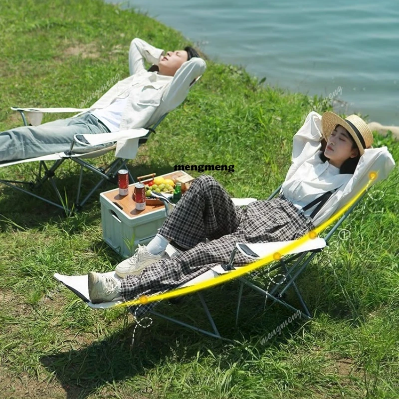 Homevative Portable Camping Folding Chair Bag Adults Women Relax Camping Chair Travel Sun Loungers Silla Playa Furniture