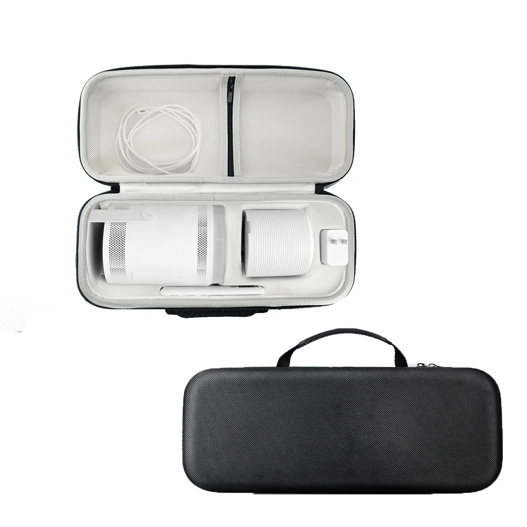 Custom EVA Logo Design Portable Waterproof Hard Shell Projector Carrying Case 6 Inch Fashionable Durable Travel Use