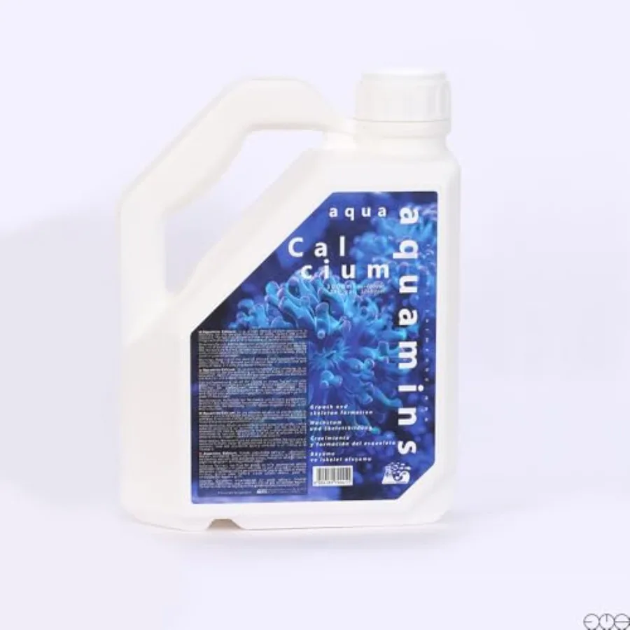 

Aqua Calcium 3000 мл/100 жидких унций, высококонцентрированная жидкая добавка кальция для морских аквариумов, способствует росту кораллов и...