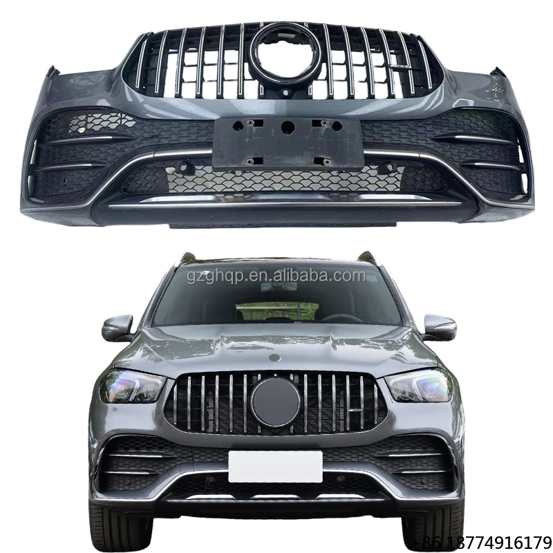 

High Quality Original Car Front Bumper Assembly Suitable for GLE53 167 Body Kit Grille Front Bumper 2020-2023