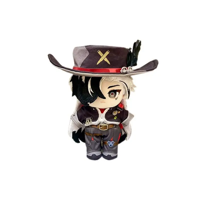 Honkai: Star Rail Boothill Urocza Figurka Pluszowa Wypchana Bawełną Lalka Zawieszka do Plecaka Zabawka dla Chłopca Dziewczynki Brelok Prezent