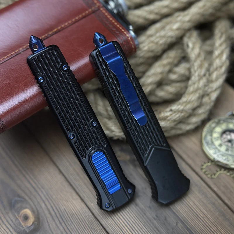 

Тактический складной нож BM838 OTF с клинком D2, рукоять из алюминиевого сплава с ЧПУ, для активного отдыха, кемпинга, самообороны, EDC-инструмент