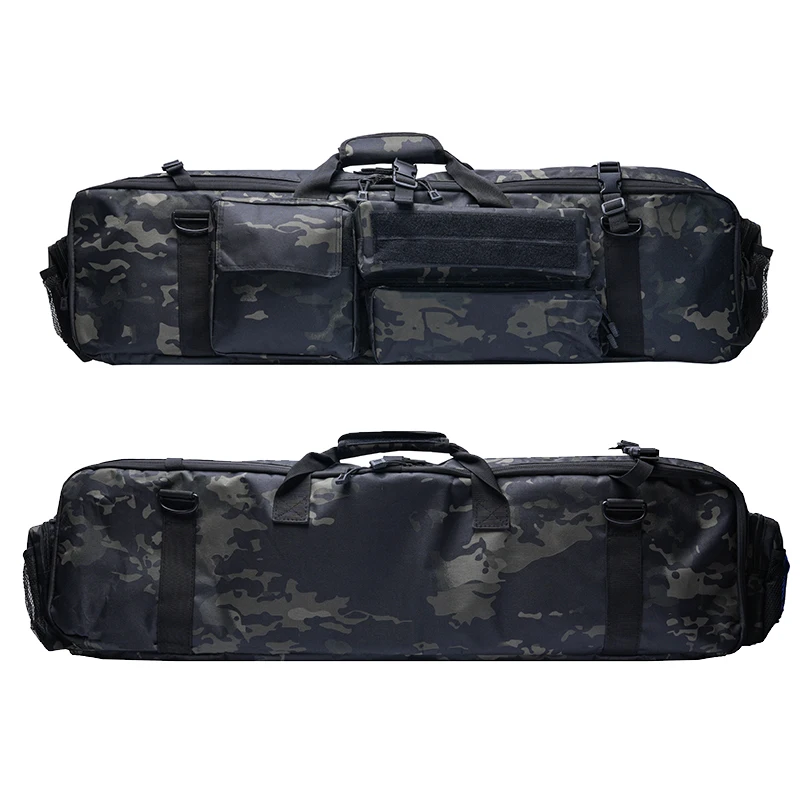 M249 Outdoor Sports Gun Bag Military Tactical Rifle Sniper Rifle Protective Box Hunting Large Capacity Air Gun Shoulder Bag