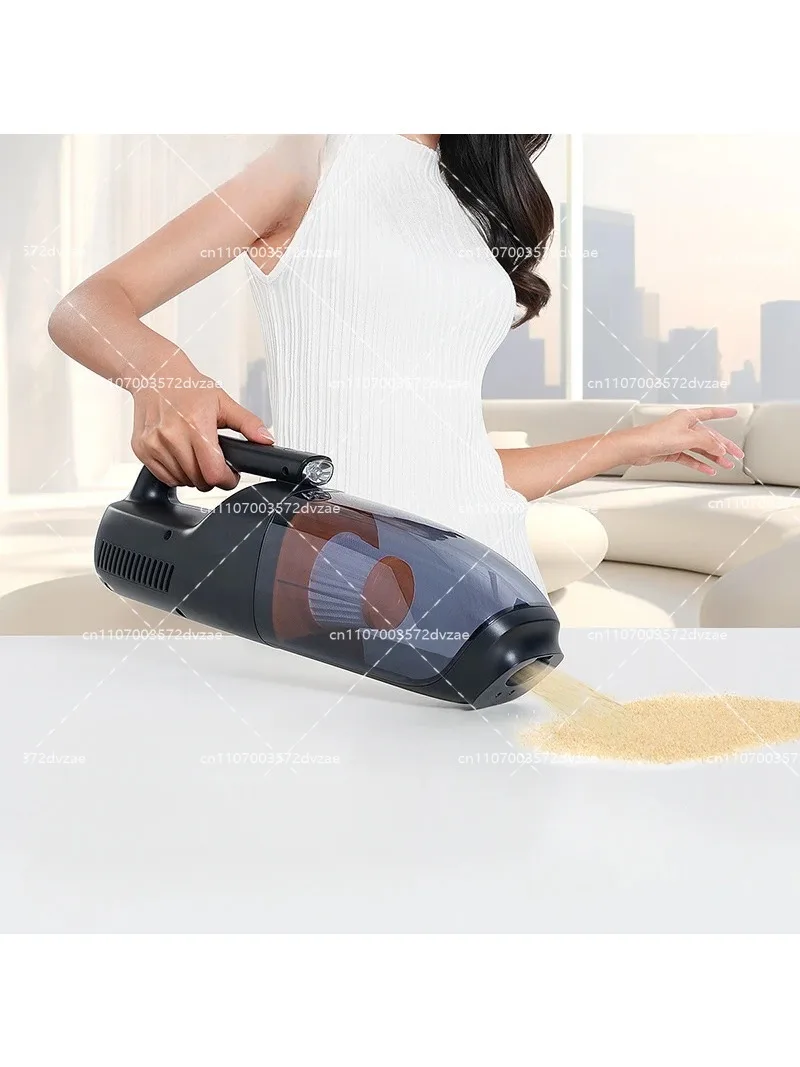Car Vacuum Cleaner Car Interior Dual-use Handheld Small Wireless Super Strong Suction Mini Handy Vacuum Cleaner