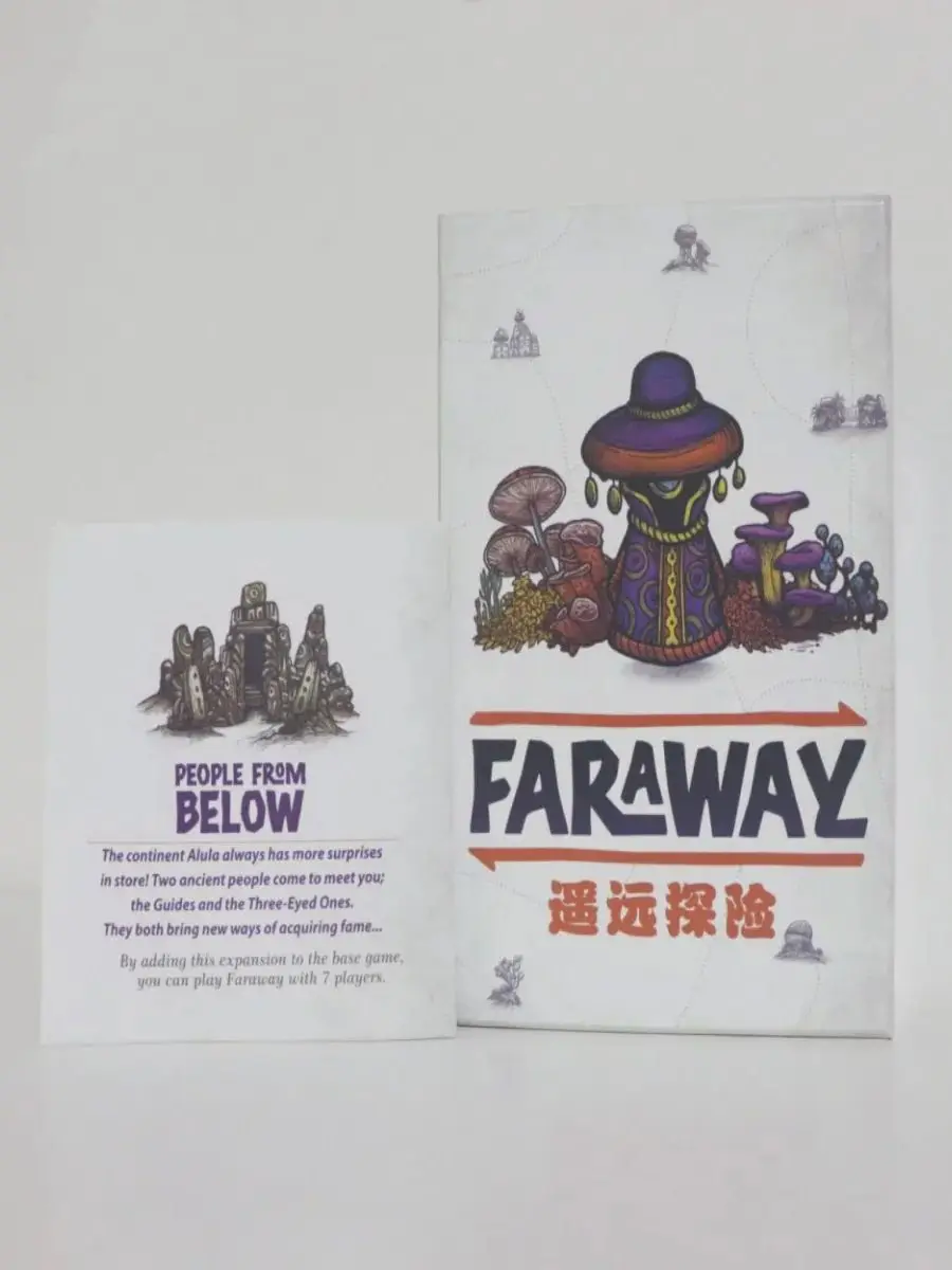 Jeu de société Faraway pour 2 à 6 joueurs, famille/fête, jeu de Table amusant, jeu de cartes de stratégie de divertissement, personnes dessous, Expansion