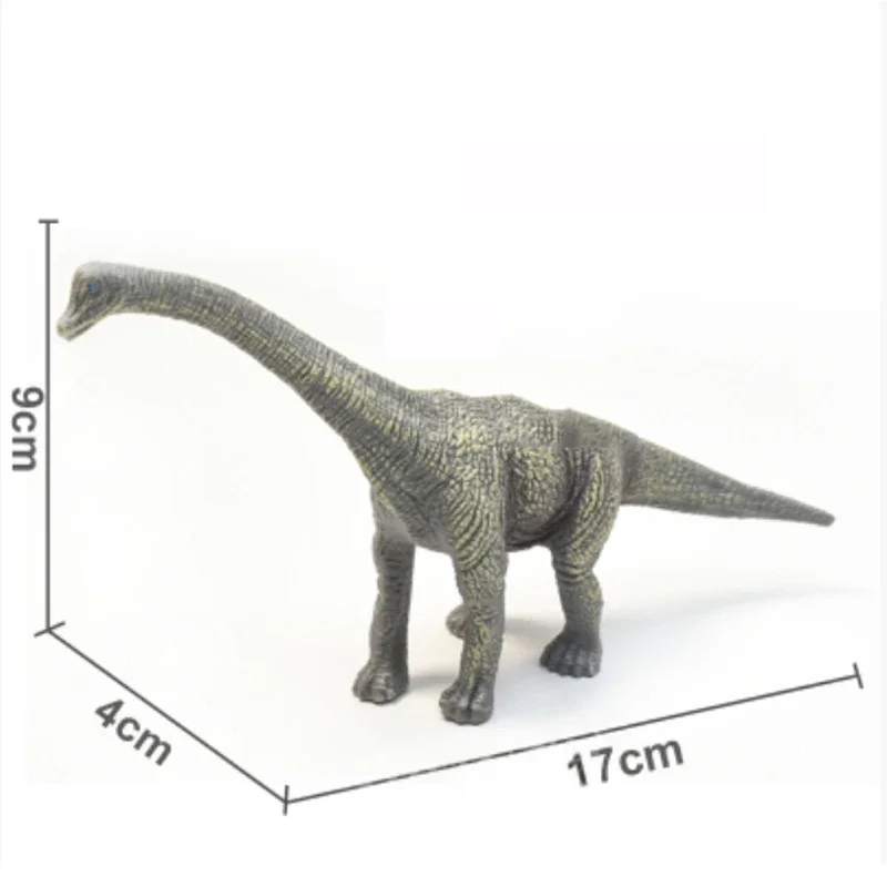 Montessori Soft TanystropheusDinosaur toy Tyrannosaurus Rex Animal Cognition Jurassic Action Figures Educational Toy for Childr