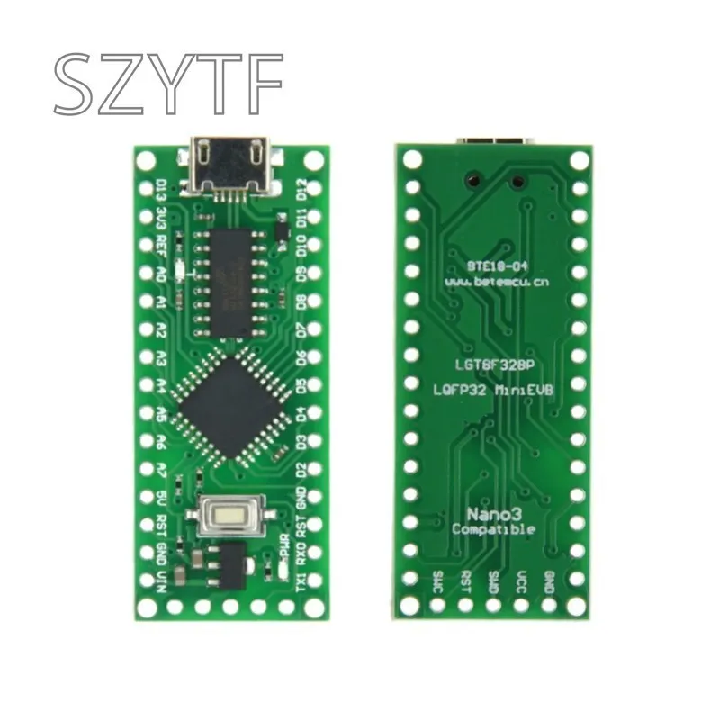 LGT8F328P-LQFP32 MiniEVB TYPE-C MICRO USB compatibile con ATMEGA328 Nano V3.0 LGT8F328P CH9340C / HT42B534-1 SOP16 per Arduino