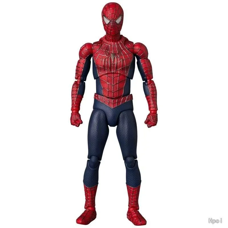 

New Spider Man Hero Articulated Joint PVC Action Doll Red and Blue Suit Statues Desktop Decoration and Collectibles Gifts