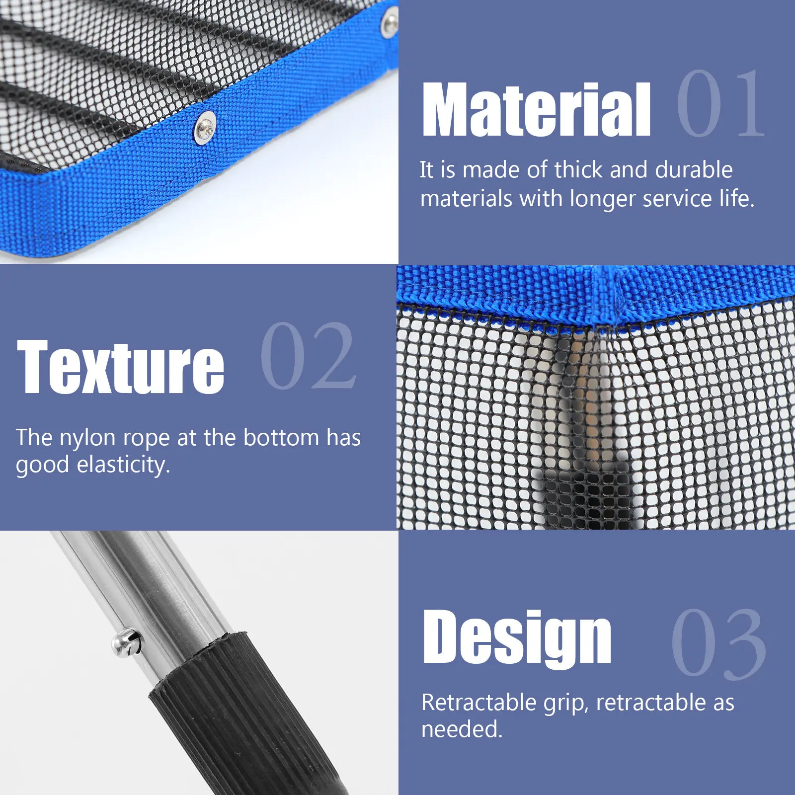 

Adjustable Rod Pingpong Ball Picker Heavy Duty Construction Extended Use Pong Catcher Portable Ball Retrieval Tool for Tennis