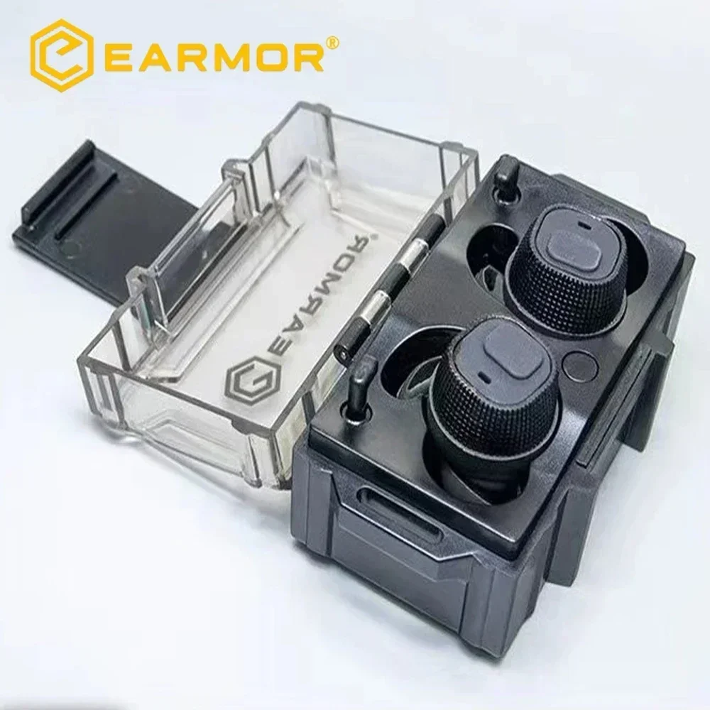 EARMOR M20 MOD3 Headset taktis colokan telinga elektronik Noise cancelling perlindungan pendengaran berburu/menembak/penegak hukum