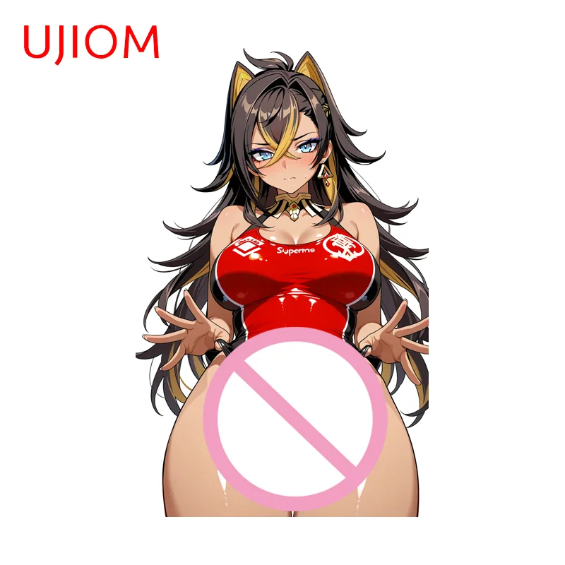 UJIOM Furry Futa Dehya Genshin Impact Big Ass Wall Sticker Exquisite Enchanting Hot Selling Decal Suitable For Cupboard Decor