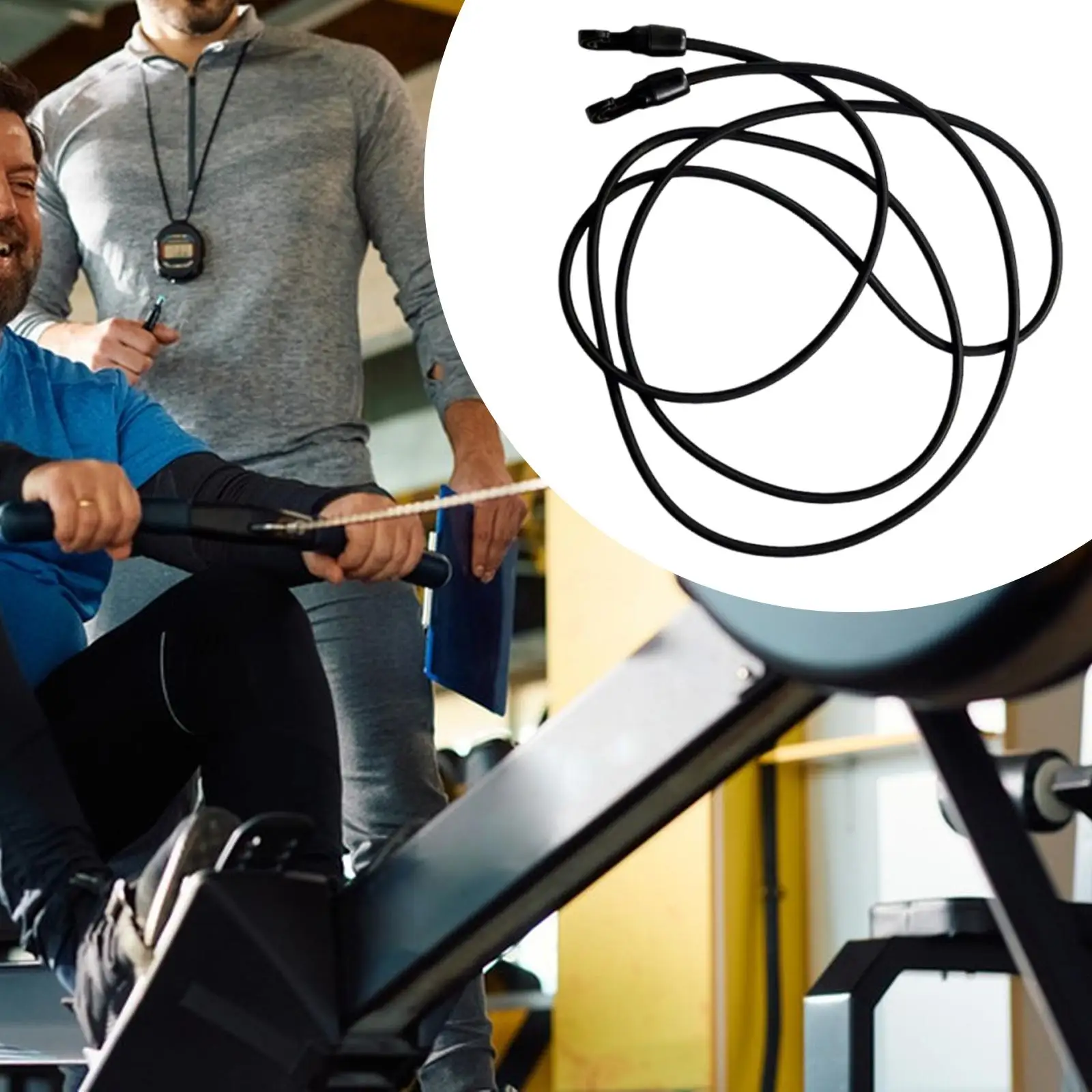 

Rowing Machine Tension Rope Rower Accessories for Exercise Bodybuilding Home