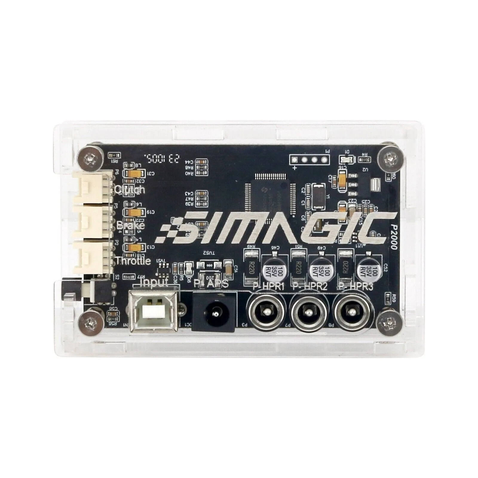 Simagic P2000-HCB Haptic Control Box Suitable for P-HPR Haptic Pedal Reactors Or Simagic P2000-bracket (2) Haptic Brackets