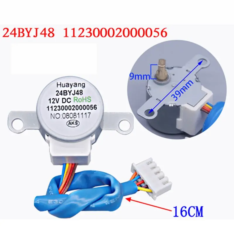 For LG air conditioner stepping motor 24BYJ48 DC12V Motor blinds Parts