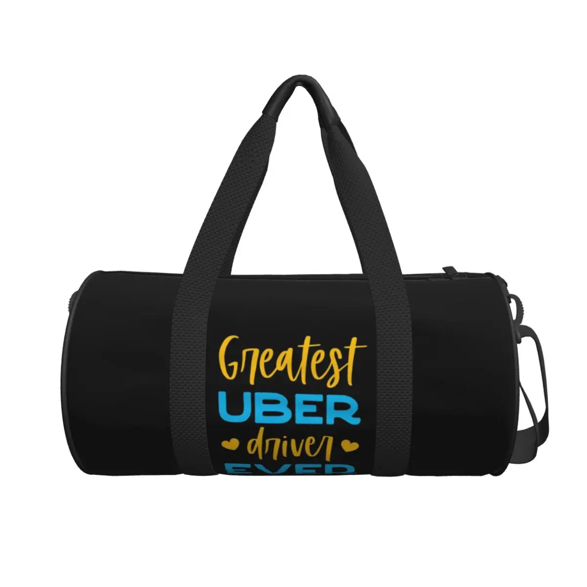 

Greatest Uber Eats Driver Ever Rideshare Car Driving Large Duffle Gym Bag Multi-Functional Duffle Bags Handbags Fitness bag