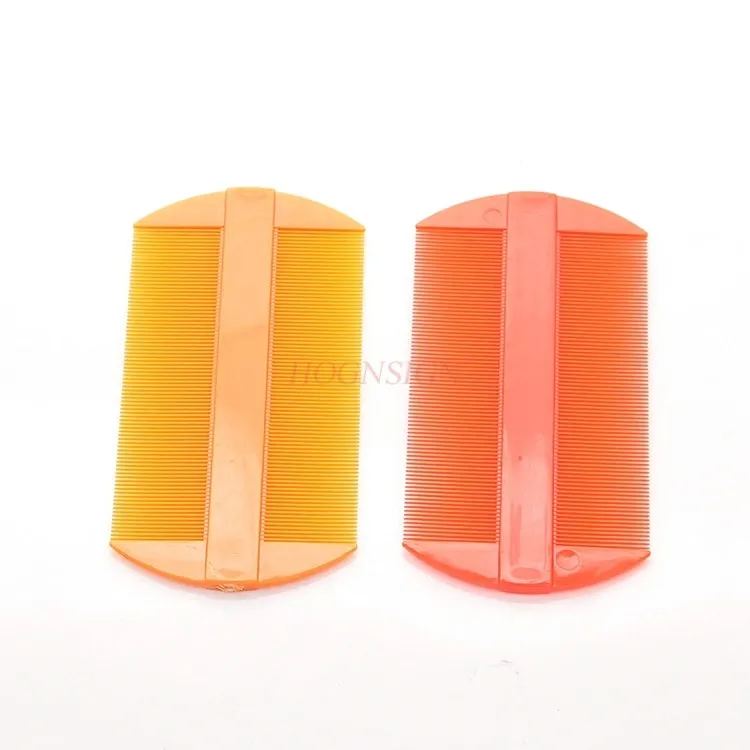 

1 шт. двухсторонняя расческа с двусторонней головкой, переносная расческа для волос с мелкими зубьями, инструменты для укладки, расческа для волос