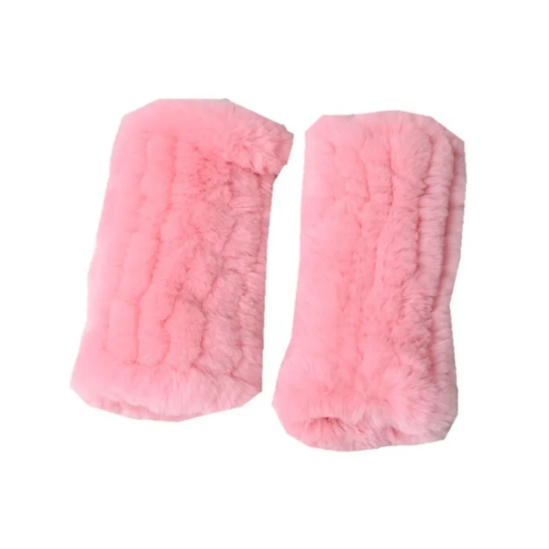 

Real Rex rabbit fur gloves, cute thickened gloves