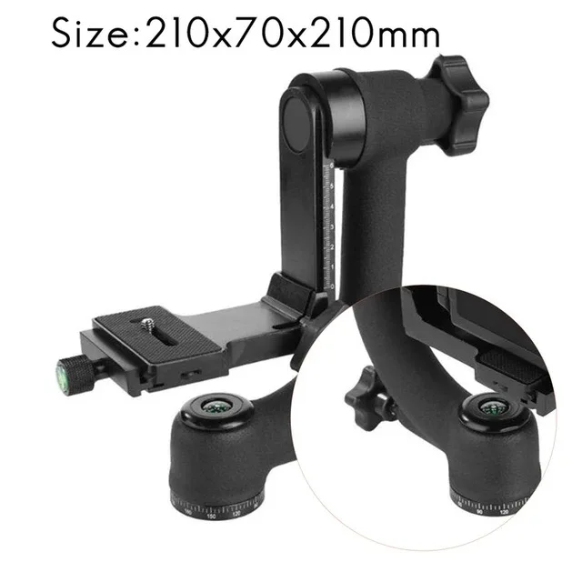 Fhx-54bd 360 Degree Panoramic Gimbal Tripod Ball Head 1/4 Inch Screw With Quick Release Plate Accessories