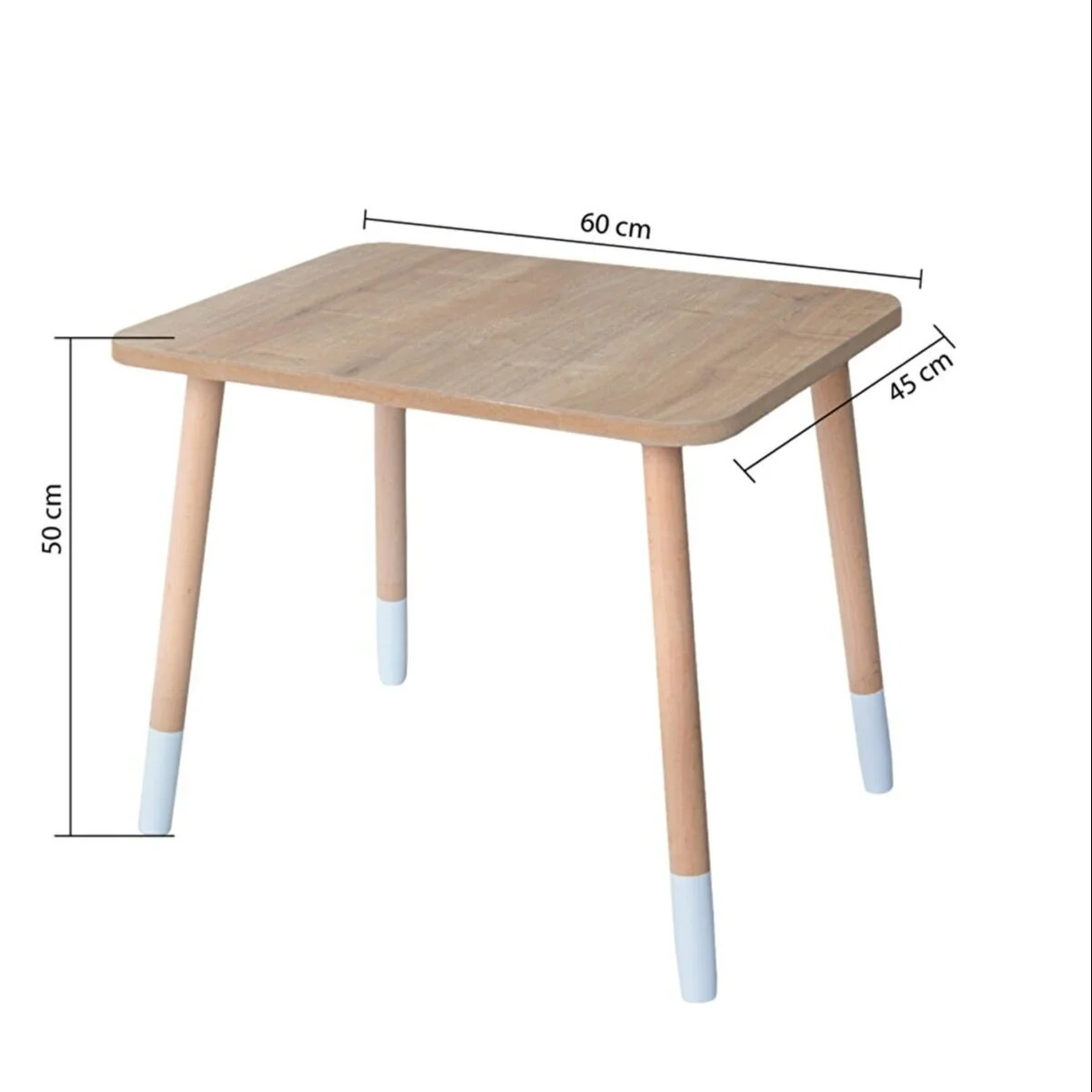 Children Furniture Study Table And Chair Suit Natural Wood Montessori Activity  Orthopedic Special Design Antiallergic