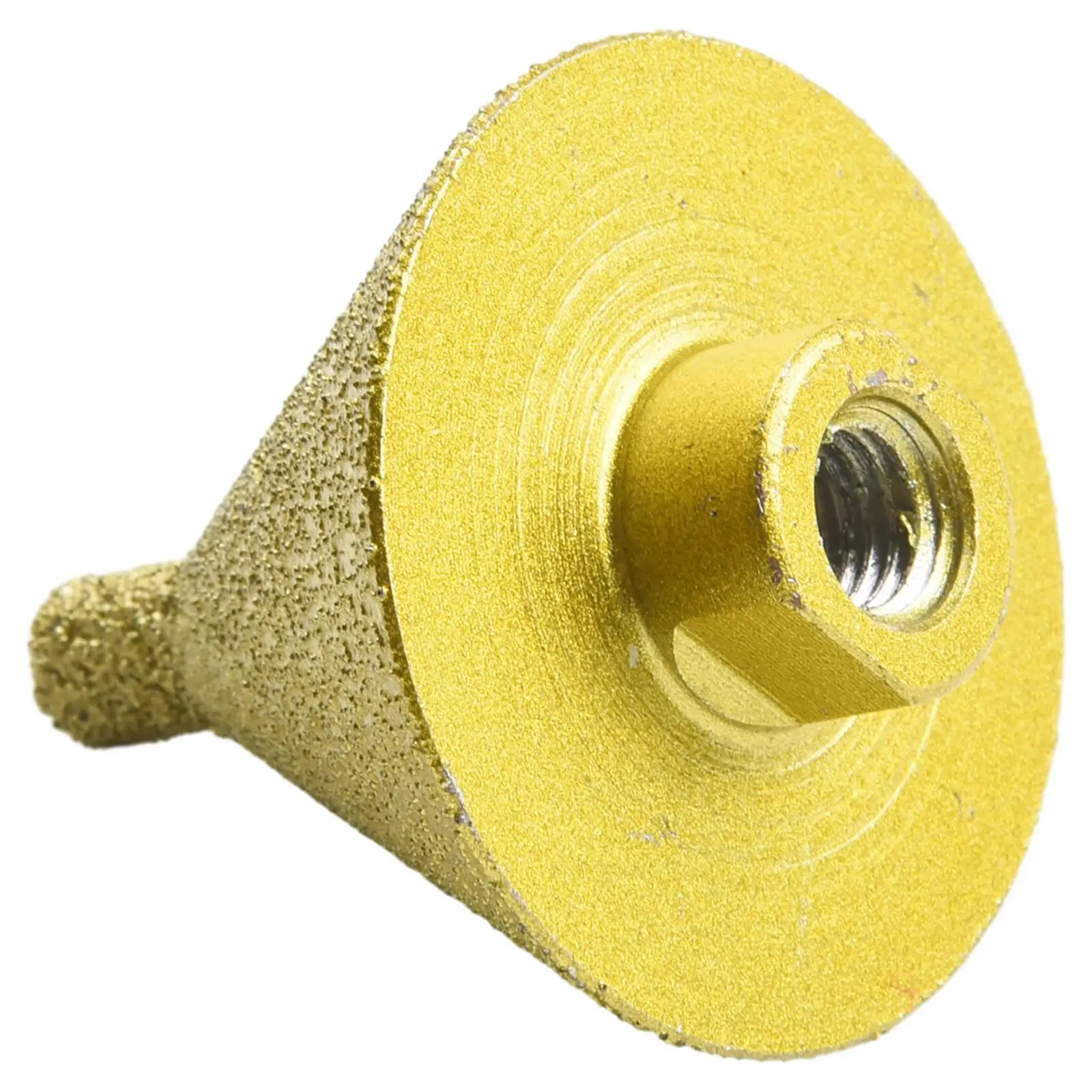 1Pc Grinding Wheel M10 Thread Diamond Chamfer Countersink Bits Cone Carve Polishing Bit For Electric Grinder Rotary Tools Parts