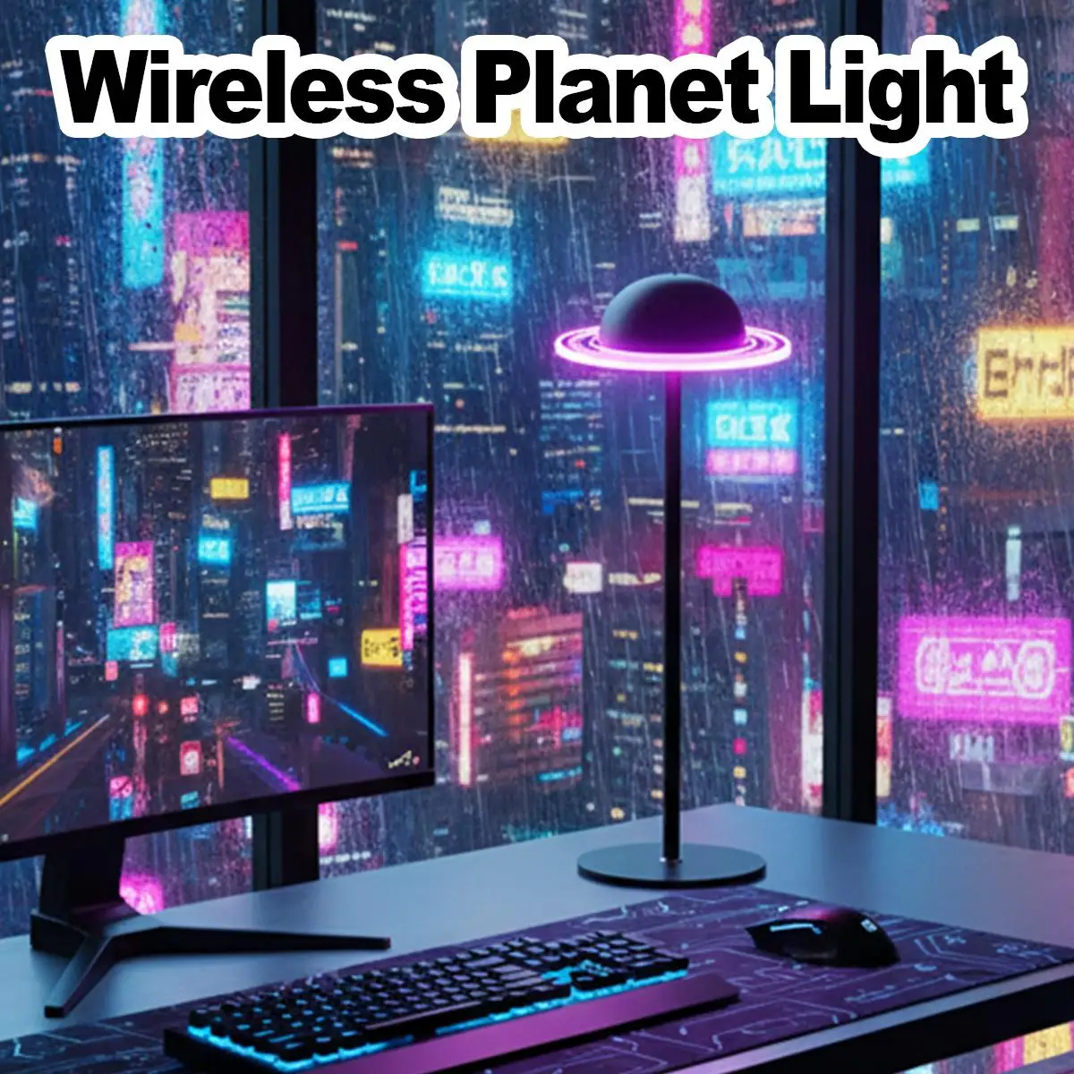

Беспроводная бутылка столовая лампа светодиодный аккумуляторный RGB сенсорный датчик затемняемый ночный свет окружающего стола декор гостиницы спальня USB цинк подарок