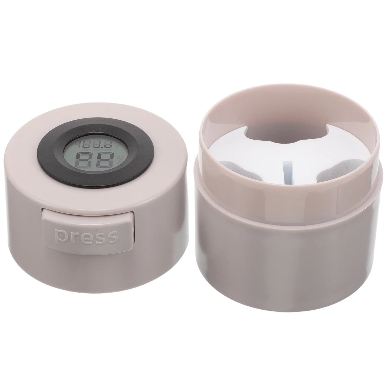 Airtight Eyelash Glue Storage Tank Temperature Humidity Display Lash Extension Holder Vacuum Sealed Jar Lash Glue Shaker - Image 5