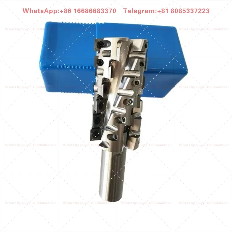 20×50×50mm Carbide Insert Bearing Spindle Milling Cutter CNC Router Bit Wood Spoilboard Trimming Surfacing Replacement Part