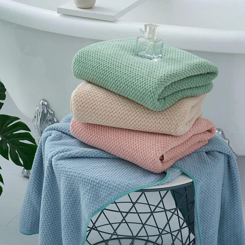 NEW 1 Piece Towel Microfiber Quick Drying 34x75cm Quick-Dry Solid Color Soft Face Towel Dry Head Hair Towel