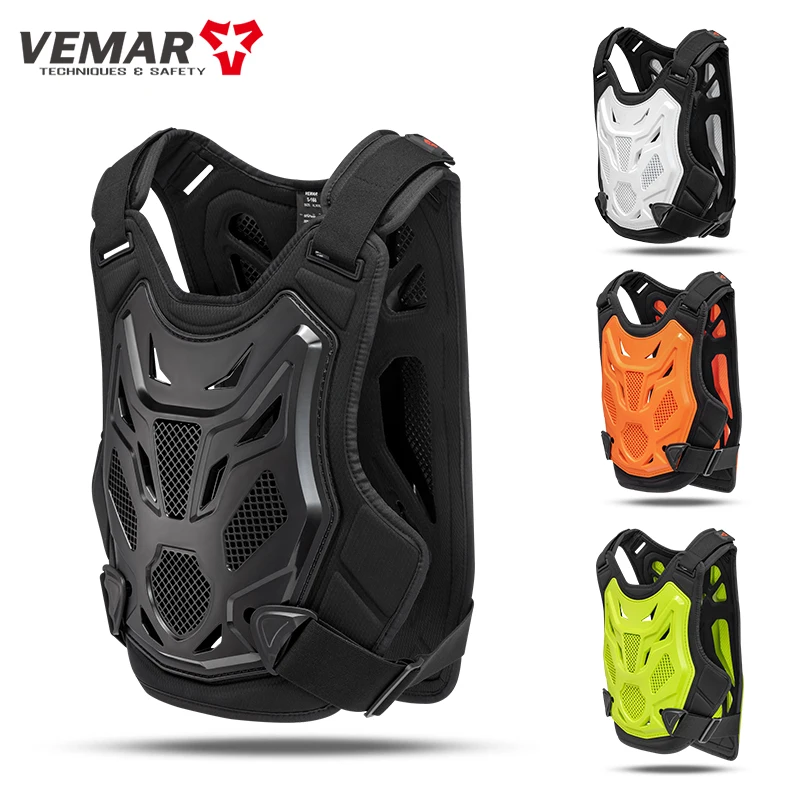 

Newest VEMAR S-168 Off-road Cycling Protective Gear Anti-fall Motorcycle Chest Vest Lightweight Breathable Motocross Armor