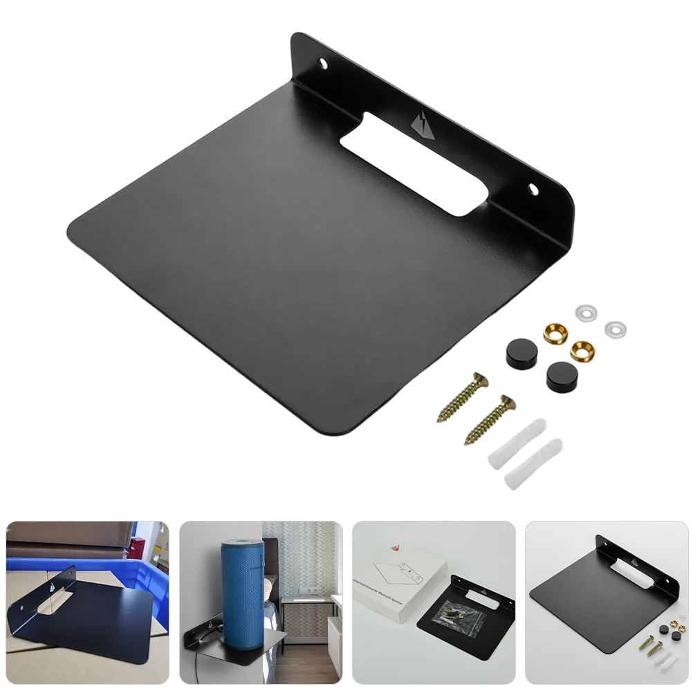 

Speaker Stand Wall Mounted Stands Shelf Pa Universal Bracket Holder Metal for Home