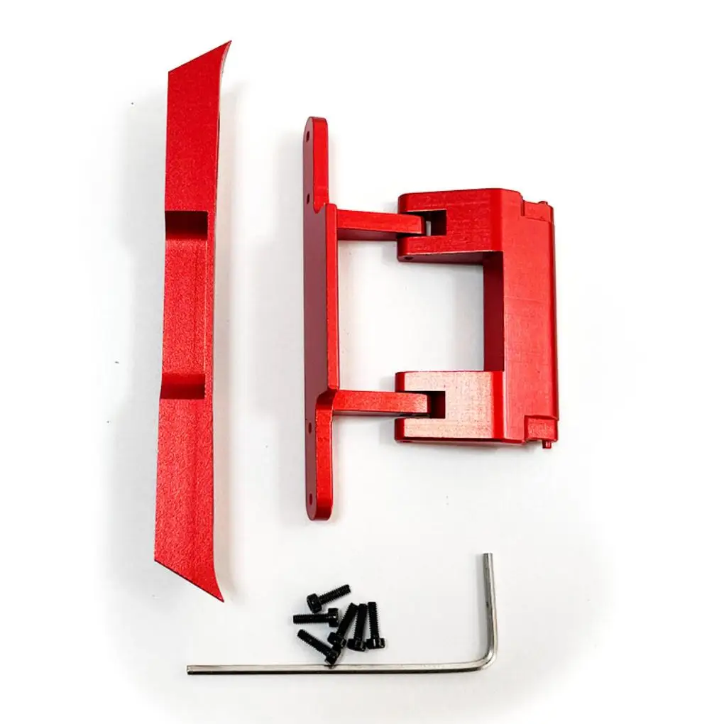 RCGOFOLLOW 1/24 Aluminum Alloy Durable Rear Bumper RC Upgrade Part Rc Rear Bumper For Axial SCX24 RC Car Part