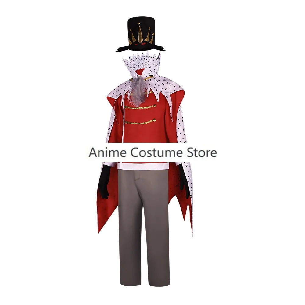 Disfraz de Anime Stola para adultos, conjunto completo de camisa, pantalones, abrigo, sombrero, traje de Halloween, fiesta de carnaval, Hotel, nuevo