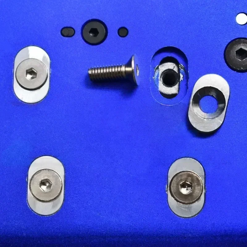 

4PCS Upgrades Aluminum Alloy 7075-T6 Fixing Motor Base Reinforcement for TRXS 1/8 4WD Sledge Monster