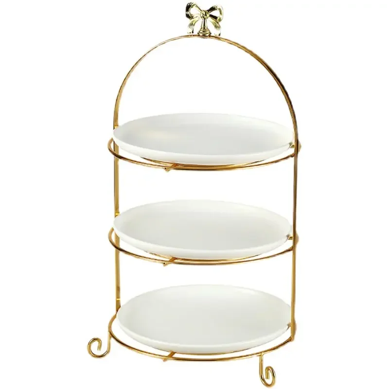 Multi-layer cakes, dessert stands, display racks, afternoon tea, snacks, fruit plates