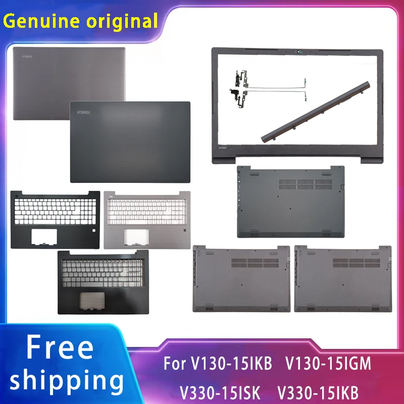 

Новинка для Lenovo V130-15IKB V130-15IGM V330-15ISK V330-15IKB; задняя крышка ЖК-дисплея ноутбука или передняя панель, упор для рук или нижняя часть