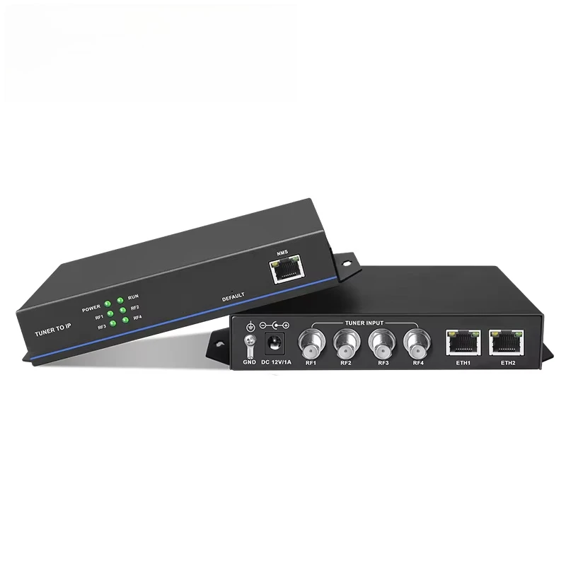 

2025 hot sale Digicast Professional Receiver 4 Channels DVB-S S2 Tuner to IP IRD DVB Satellite Receiver