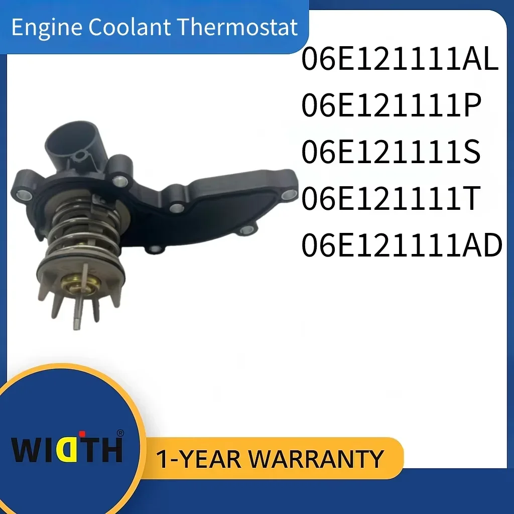 

06E121111AL / P / S / T / AD Термостат охлаждающей жидкости двигателя для Audi A4L S5 SQ5 A6 A6L A7 Q7 A8L 2008-2022 VW Touareg 2010-2018