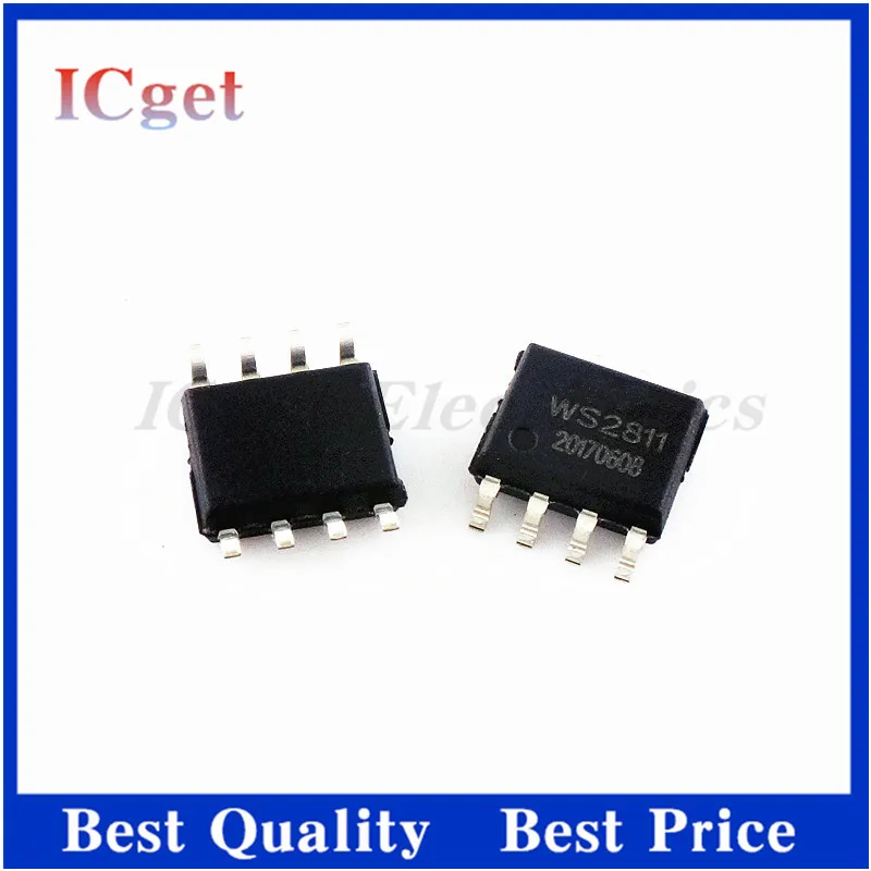 20 piezas WS2811S SOP-8 WS2811 WS2818 WS2818B SOP 2811