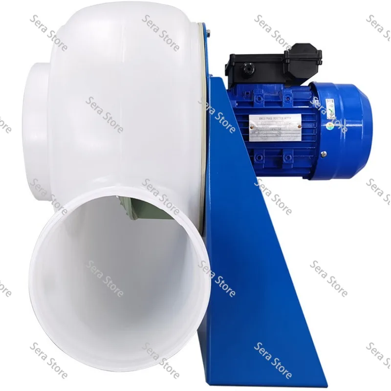 MPCF-200-B2T Fume Hood Exhaust Fan with Plastic Blades, Duct Mounted Fan for Corrosive Air