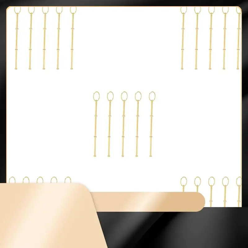 

X40A_XA-25 Wedding Metal Gold 3 Tier Cake Stand Center Handle Rods Fittings Kit