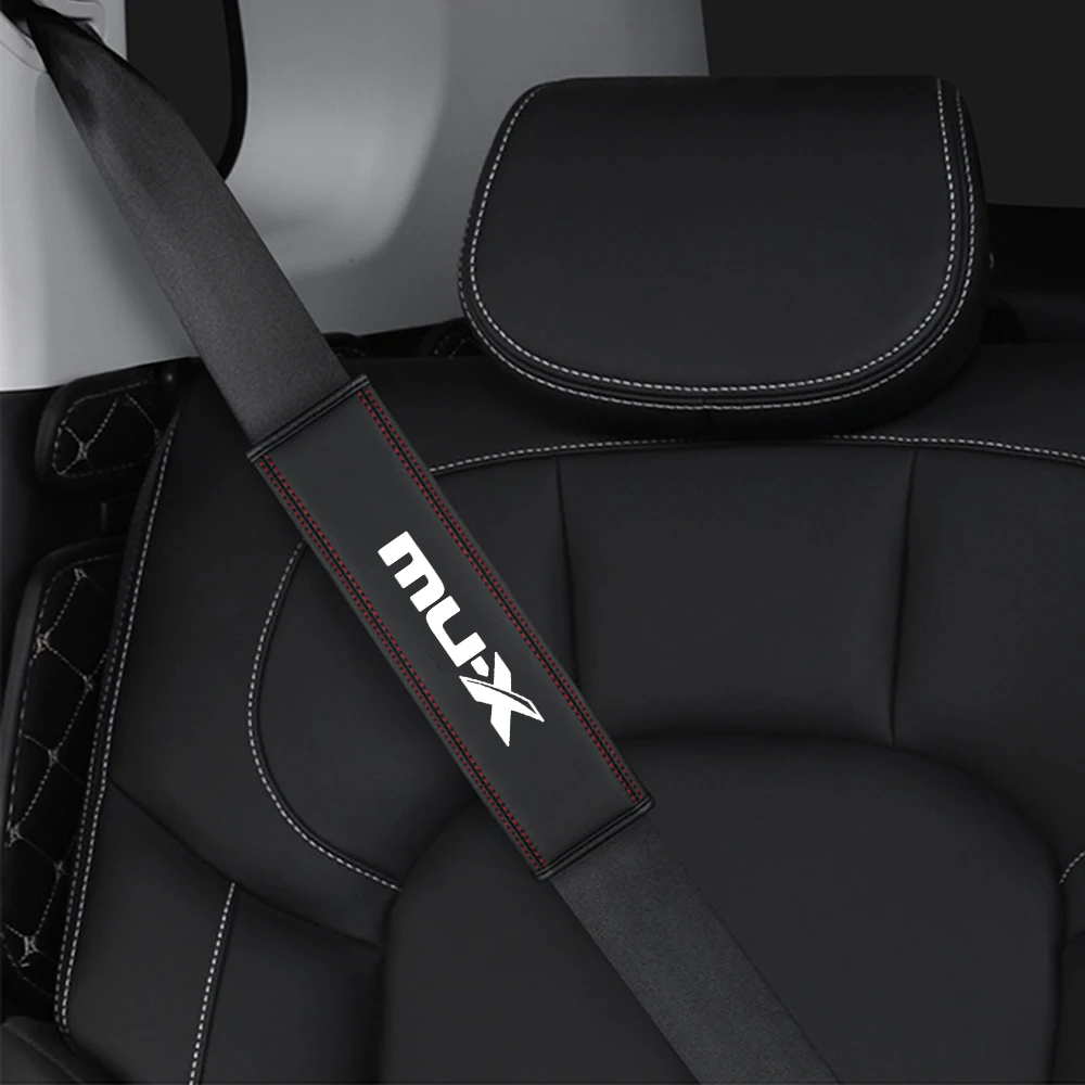 2PCS High Quality Car Seat Belt Protection Shoulder Pad Cover For ISUZU AMIGO ASCENDER ASCENDER MUX