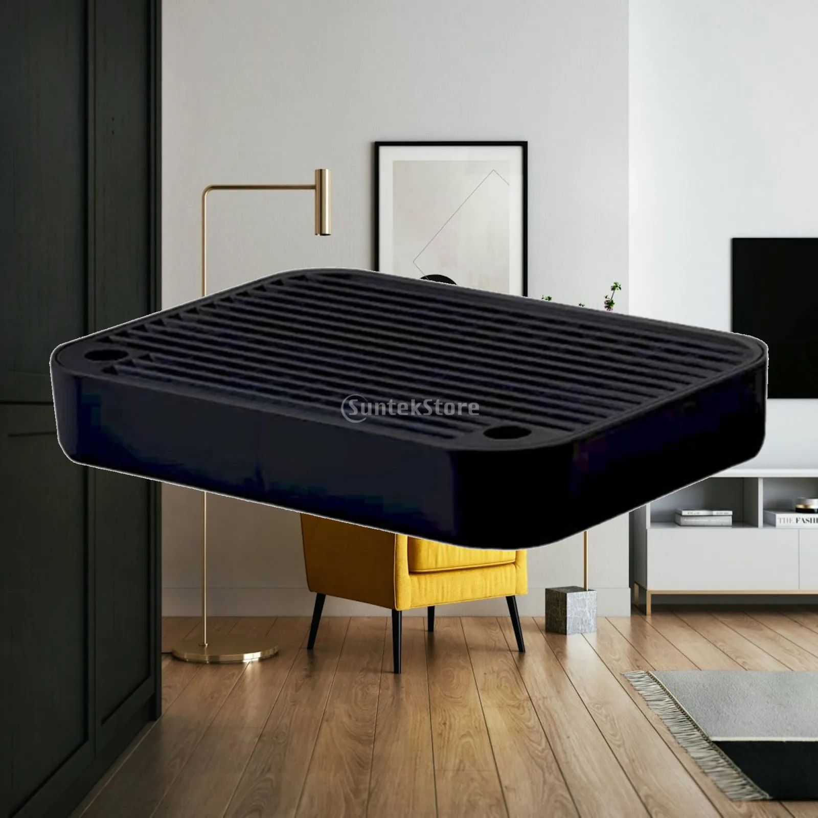 Practical Cat Litter Box Footboard Plastic Washable Cleaning Accessory for Pet Owners Tidy Home