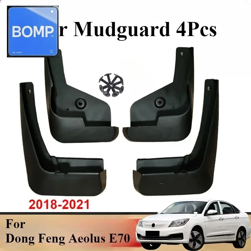 

Fit For Car Mudguard Dongfeng Aeolus E70 2018 2019 2020 2021 Mudguards Splash Guards Front Rear Fender Mudflaps Accessorie