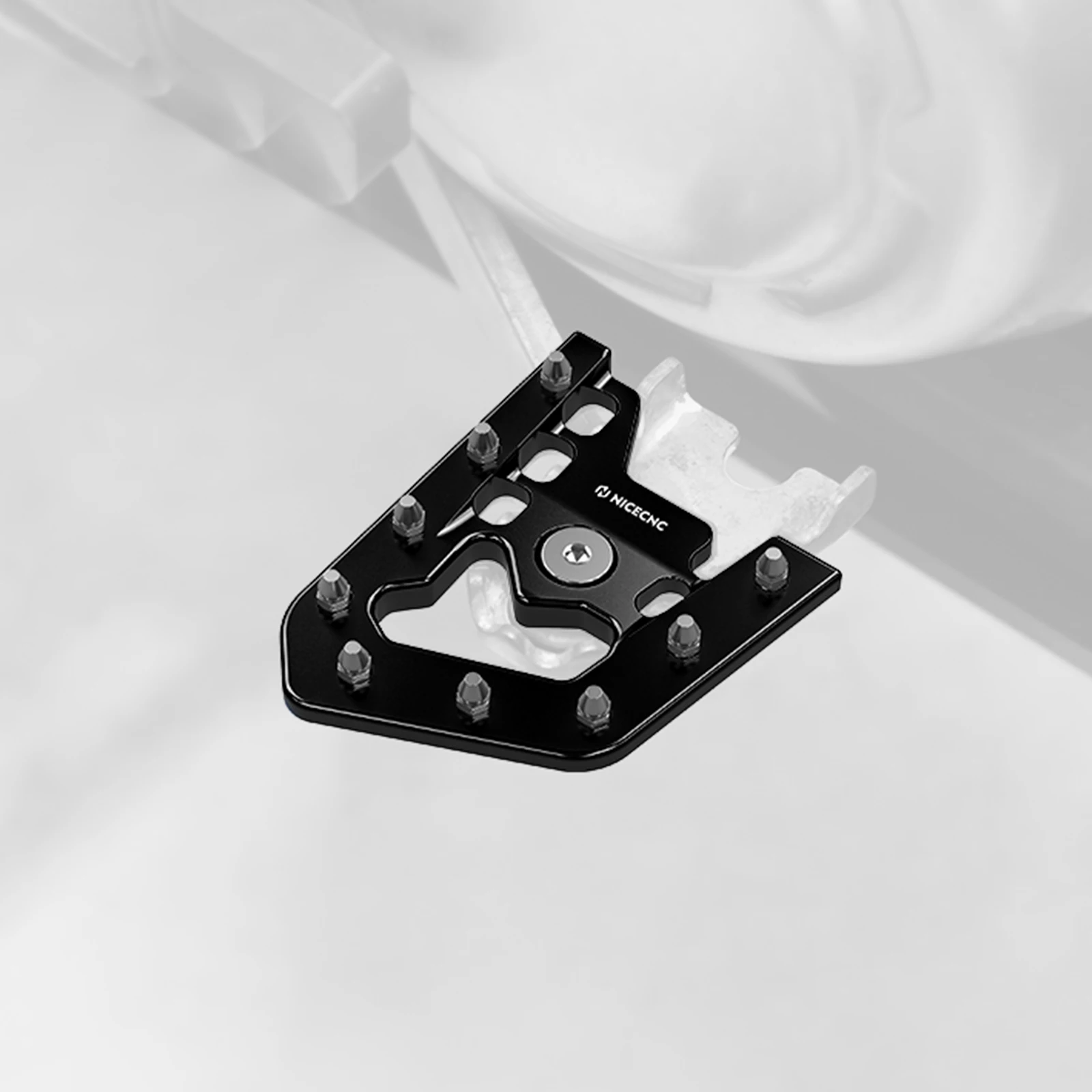 NICECNC For Yamaha Raptor 700 2013-2026 Pedal Extender Raptor 700R 2016-2026 Special Edition Aluminum ATV Foot Pedal Upgrade